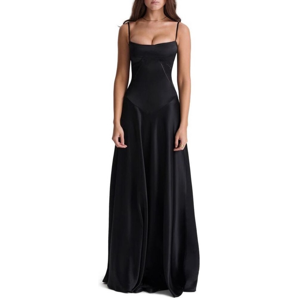House of CB - Anabella Gown Black
